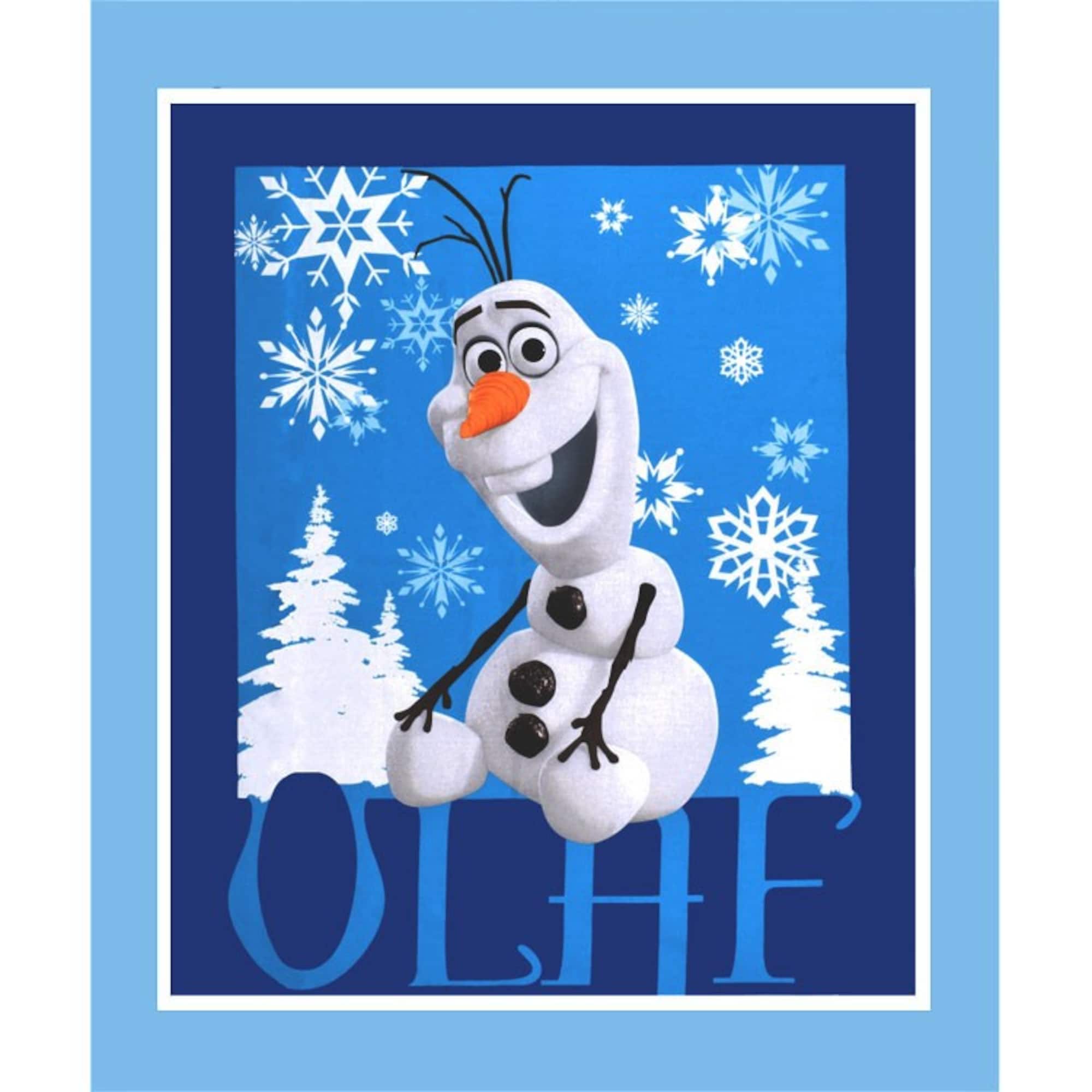 Disney Frozen Olaf Panel